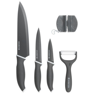 AM-ELEMENTI KPL NOZY NON STICK 5EL SZARY