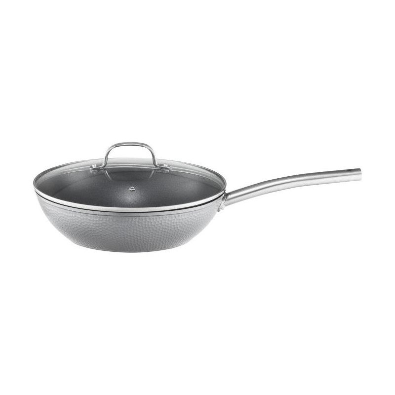 AM-BUBBLE WOK 28CM POKR IND QUALUM BASIC
