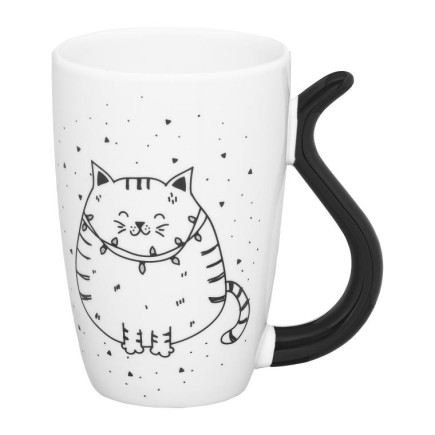 AM-BLACK CAT KUBEK 370ML KOT