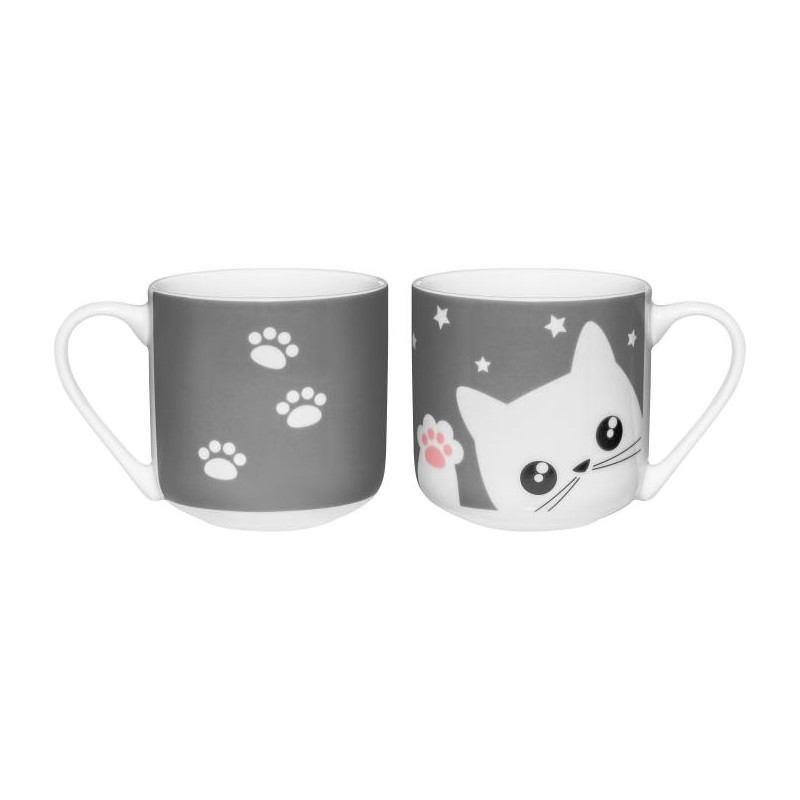 AM-KITTY KUBEK 440ML SZARY