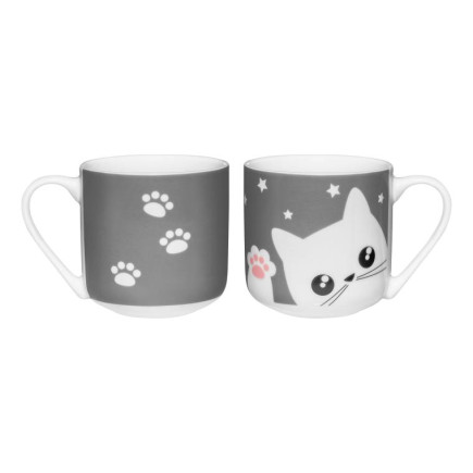 AM-KITTY KUBEK 440ML SZARY