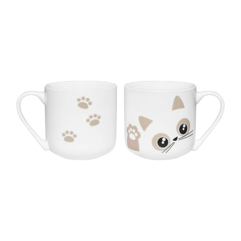 AM-KITTY KUBEK 440ML BEZOWY