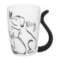 AM-BLACK CAT KUBEK 370ML PIES I KOT
