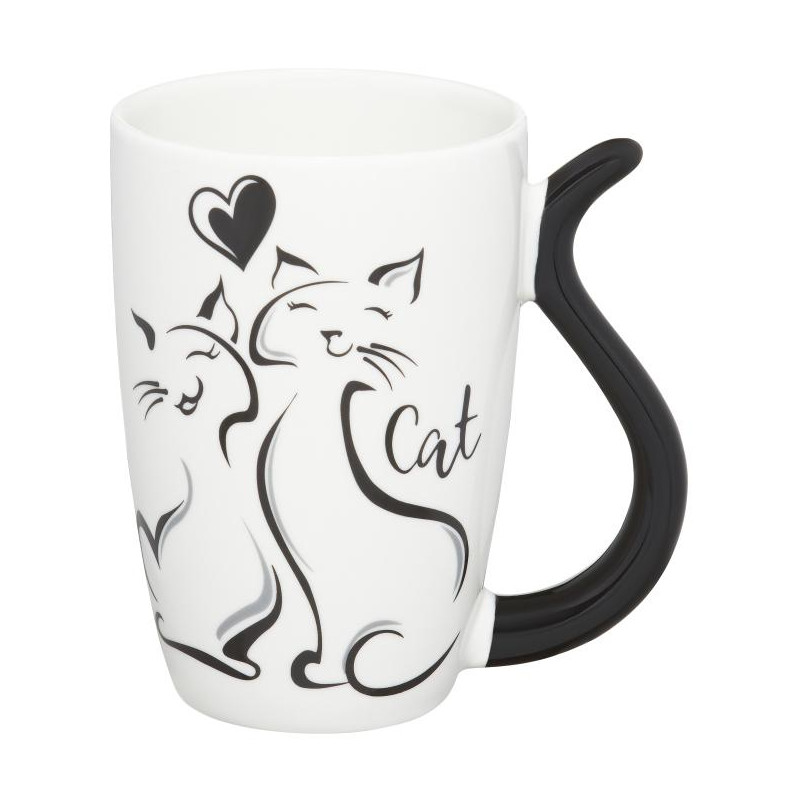 AM-BLACK CAT KUBEK 370ML DWA KOTY