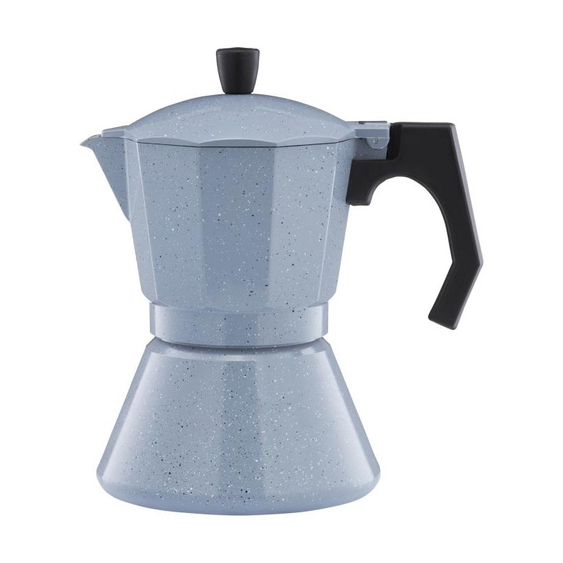 AM-LEXI KAFETIERA ALUMINIOWA 300ML SZARA IND