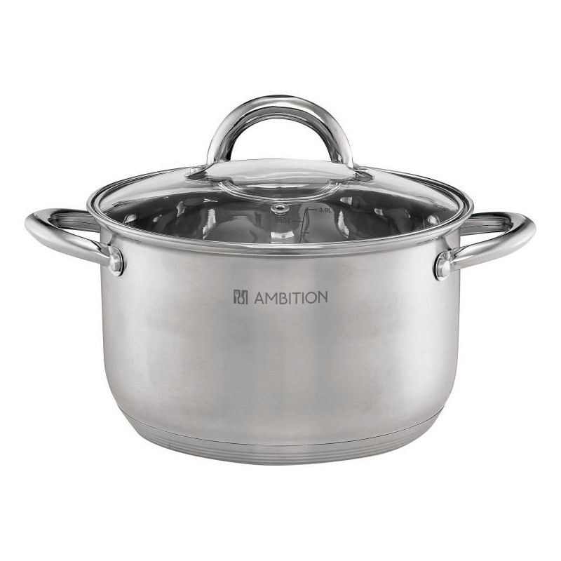 AM-SOLAR GARNEK 18CM 2,5L SZKL POKR IND