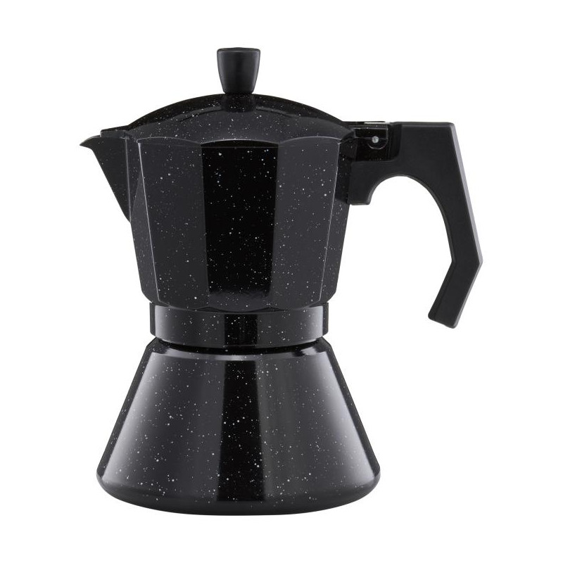 AM-LEXI KAFETIERA ALUMINIOWA 300ML CZARNA IND