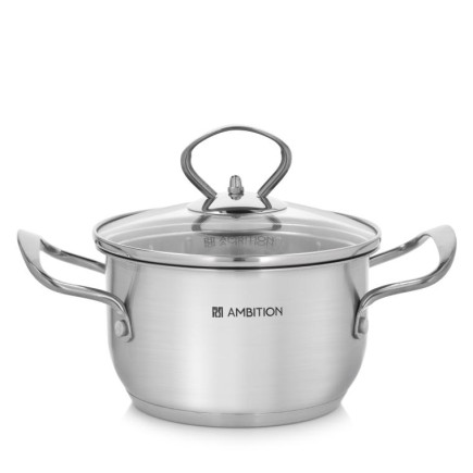 AM-PETITE GARNEK 14CM 1,2L SZKL POKR IND