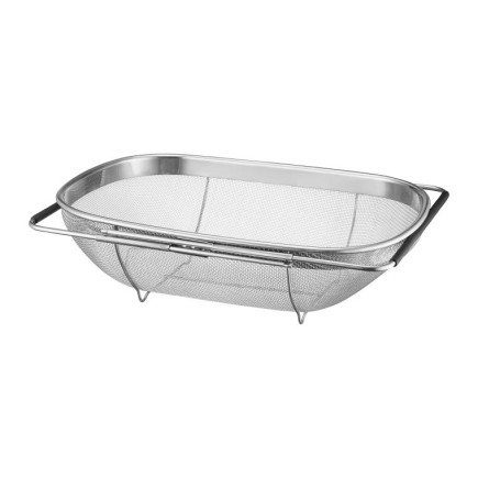 AM-STEEL CEDZAK ROZSUWANY NA ZLEW 34X24X10CM
