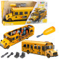 Autobus szkolny do skręcania zestaw majsterkowicza żółty 48 el. EAN: 5905991069133