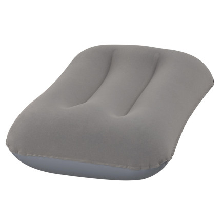 Dmuchana poduszka welurowa szara 42 cm Bestway, EAN: 6941607367186