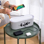 AG381F Organizer na kable listwy biały - EAN 5907621825911