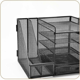 Da462 organizer na biurko czarny
