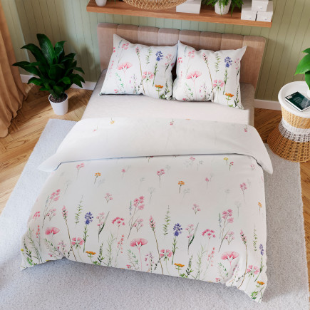 Zalura Komplet Pościeli z Bawełny Satynowej 160x200cm EAN: 5907693293816