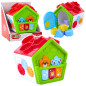 Interaktywny domek edukacyjny sorter dla malucha zielony EAN: 5905991052234