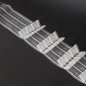 Premium Taśma Podwójna Zakładka 10cm Marszczenia 1:2 Sznurek Transparentny EAN: 5906450933590