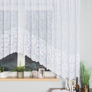 Kinga firanka żakardowa gotowa 530x160cm biała EAN: 5906450935846