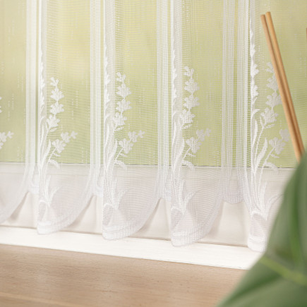 Zazdrostka żakardowa panelowa 60cm biały EAN: 5906450932791