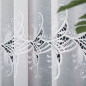 Firanka z aplikacją pasową 280cm, kolor biały 001 - EAN: 5907693281097 Firanka z aplikacją pasową 280cm, kolor biały 001 - EAN: 5907693281097