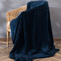 Mikos koc dekoracyjny 200x220cm ciemnoniebieski EAN: 5906450003873