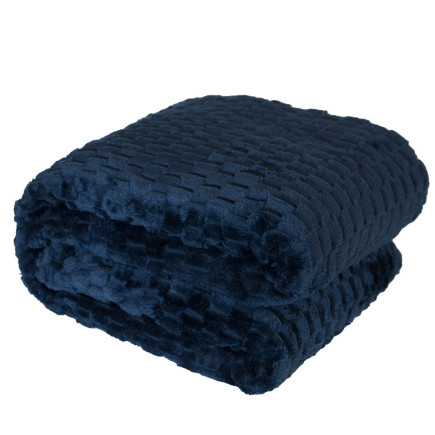 Mikos koc dekoracyjny 200x220cm ciemnoniebieski EAN: 5906450003873