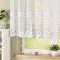 Firanka haftowana pasowa biała 120cm EAN: 5906450003606