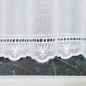 Haftowana zazdrostka pasowa 60cm, kolor biały - EAN: 5907693239562 Haftowana zazdrostka pasowa 60cm, kolor biały - EAN: 5907693239562