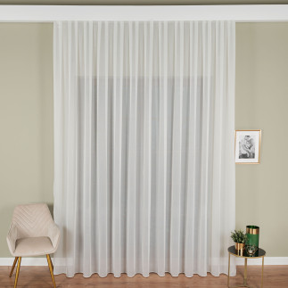 Firanka Fantazyjna z Ołowianką 220cm, Kolor Off White 010 - EAN: 2010000735947