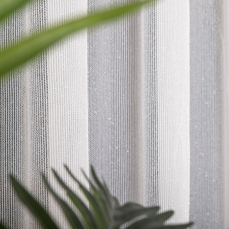 Firanka fantazyjna z ołowianką, wysokość 160 cm, kolor biały EAN: 5907693286580