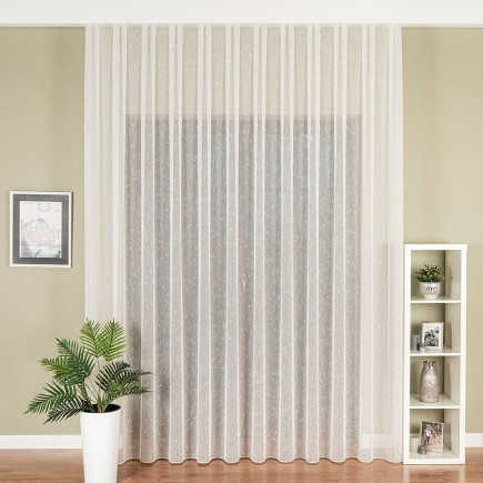 Firanka fantazyjna z ołowianką 300cm kremowa EAN: 5907693272651