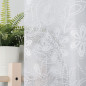 Firanka żakardowa 150cm piękny wzór, kolor biały 001, EAN: 5907693217621