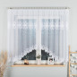 Żaneta firanka żakardowa odpasowana biała 350x155cm EAN: 5907693246225