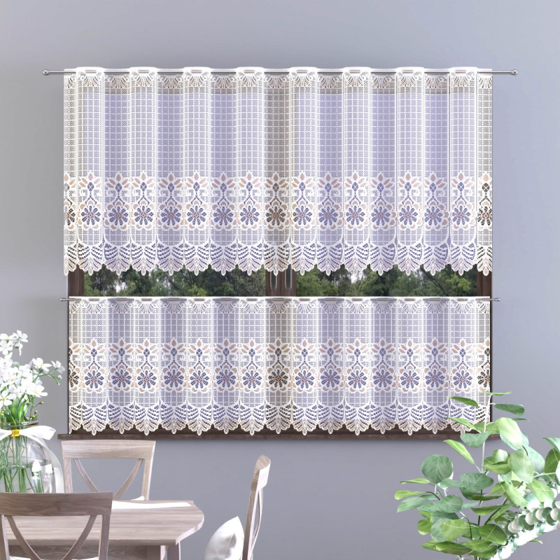 Zazdrostka żakardowa pasowa złota 70cm | EAN: 2010000726310