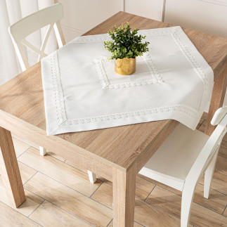Modena Serweta Gipiura Biała 85x85cm EAN: 5906450022638