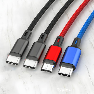 Kk25 kabel do ładowania 4w1