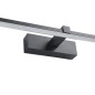 Lampa led nad lustro 60cm black