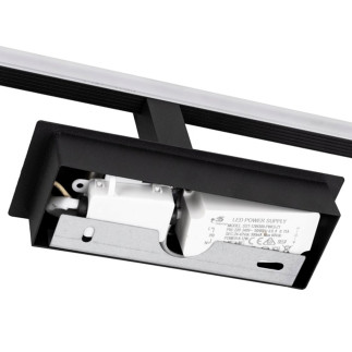 Zd122 lampa led nad lustro 60cm black