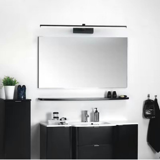 Zd122 lampa led nad lustro 60cm black