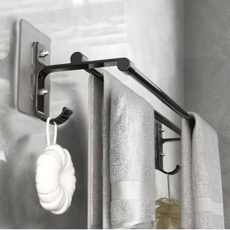 Ag987 wieszak ścienny na ręczniki 60cm    loft