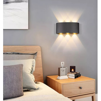 Zd90 lampa ścienna kinkiet góra-dół