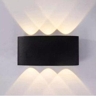 Zd90 lampa ścienna kinkiet góra-dół