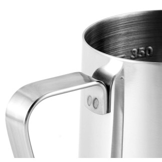 Ag514d kubek stalowy do spieniania 350ml