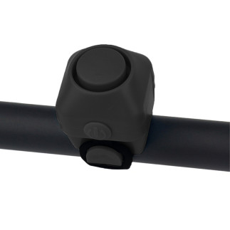 Ag496 dzwonek rowerowy elektryczny black