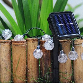 Zd69 solarna girlanda ogrodowa 30led