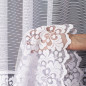 Firanka żakardowa z pełnym wzorem, wysokość 160 cm, kolor biały 001 - EAN: 5906450023925
