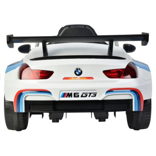 Auto na akumulator bmw m6 gt3 biały