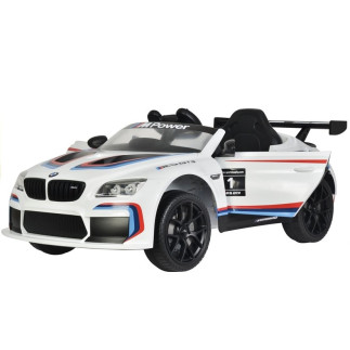 Auto na akumulator bmw m6 gt3 biały