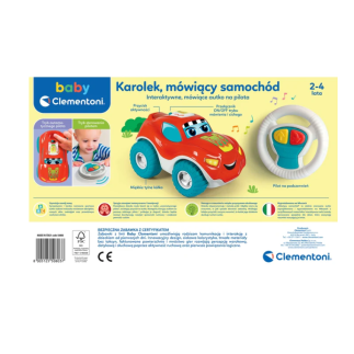Zdalnie sterowany mówiący karolek samochód na pilota język polski clementoni 50803