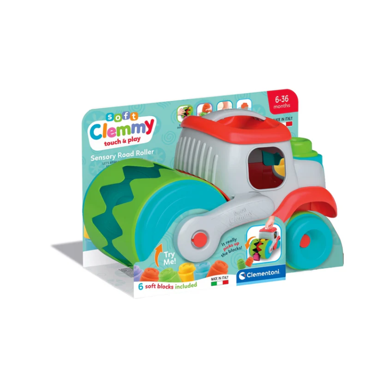 Clemmy walec sensoryczny sorter clementoni 17495