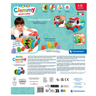 Clemmy walec sensoryczny sorter clementoni 17495